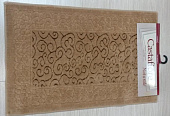 Коврик Castafiore NATURALE хлопковый из 1шт 60*100см PIETRE коричневый
