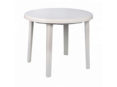 Стол М2664 круглый 900х900х750 бежевый М8152