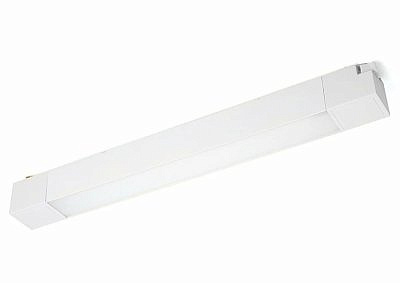 Светильник трековый светодиодный на шинопровод белый Feron 132 AL белый 20w 1400 Lm 4000k 120 градусов 48379