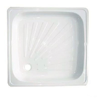 Поддон стальной Xinda эмалированный 80*80*13 квадрат