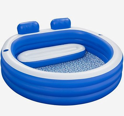 Бассейн надувной семейный Splash Paradise 231 x 219 x 79 см  Bestway 54422