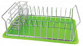 93-TR-10-01 Сушилка д/посуды универс.37х24х14 Linea TRINA