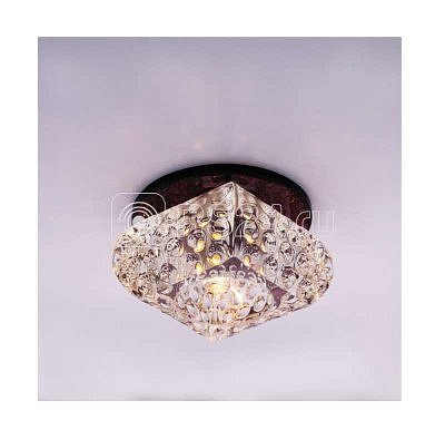 Светильник точечный Bohemia Italmac 2201574 с ограненным стеклом G9 пурпурный стекло