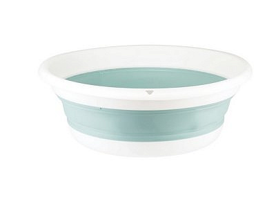 Таз ФЛЕКС 5,5л складной Морская волна  М2501