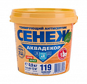 СЕНЕЖ Х-2 АКВАДЕКОР 119(палисандр) 0,9кг