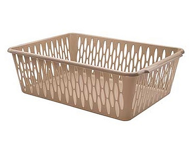 Корзина Light L 380х275х120мм кофейный