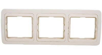 Рамка 3 ая горизонт Слоновая Кость  Б-ВР003Г Валери