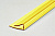 Профиль торцевой 6х2100 мм (желтый)
