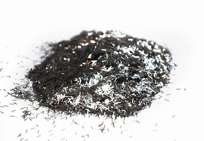 Декоративная добавка для жидких обоев SILK PLASTER Блестки люрекс, серебро, 10 гр.