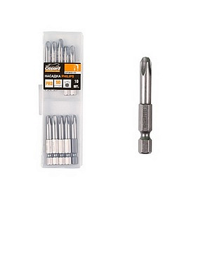 Насадка крестообразная РН2*50мм Gepard