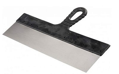 Шпатель фасадный нержавеющий 600мм пластмассовая ручка КЕДР 040-0600/26223