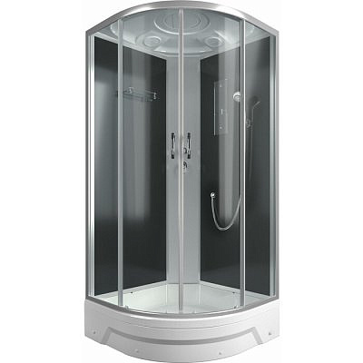 Душевая кабина ERLIT ER350926-С4 90*90*226  средний поддон, тонированное стекло