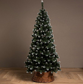 Ель искусственная  Новогодняя иней 1,1м Елушка ЕНОВИ 11