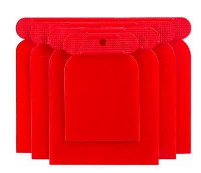 Шпатели пластиковые набор 4шт BEOROL