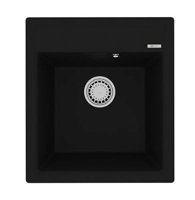 Мойка для кухни HANKA 450*500 антрацит с сифоном  LEMARK  