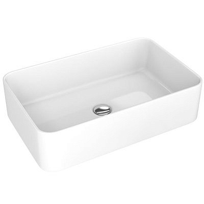 Умывальник Kirovit Олимпия 560 белый накладной 