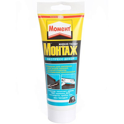 Клей МОМЕНТ Монтаж экспр. тюбик (250г)