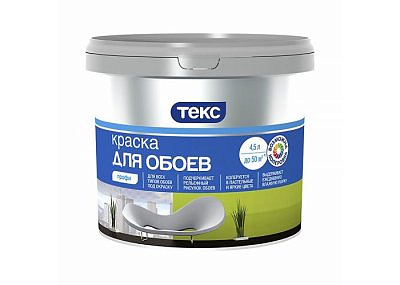 Краска в/д"ПРОФИ" для обоев База А 1,8л