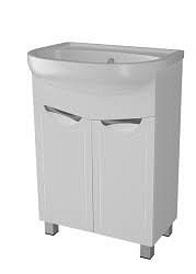 Тумба Ирлен Лотос 60 белая без раковины