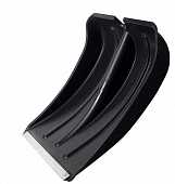 Лопата снеговая пластиковый  ковш 386*371мм ШАБАШКА