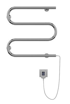 Полотенцесушитель электрический TERMINUS М-образный 500х500 D25