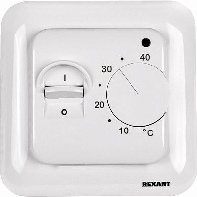 Терморегулятор Rexant механический 51-0531 белый