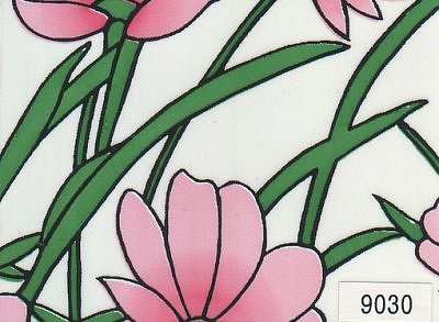 Пленка самоклеющаяся  45см*8м 9030 витраж цветной