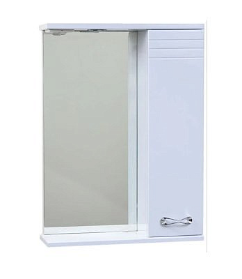 Зеркало-шкаф РИО 55 правое с подсветкой EMMY 210049