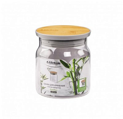 Банка для сыпучих продуктов BAMBOO 500мл  AJB100