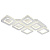Потолочный светильник Escada 10261/6 LED*240W White