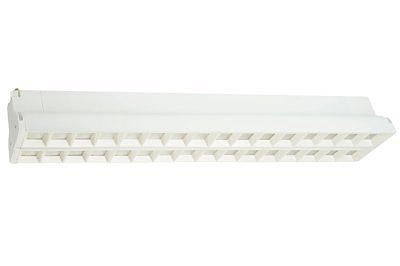 Светильник трековый светодиодный на шинопровод белый  123 AL белый 2*30w 6600 Lm 6500k 60 градусов 