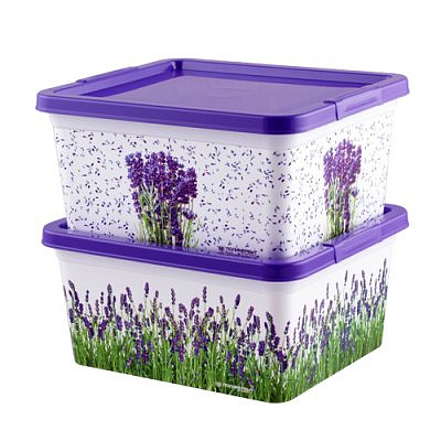 Коробка для мелочей "Лаванда" 1,9л