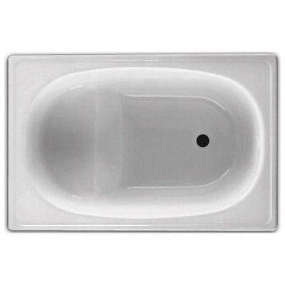 Ванна стальная BLB 105*70 белая сидячая с ножками