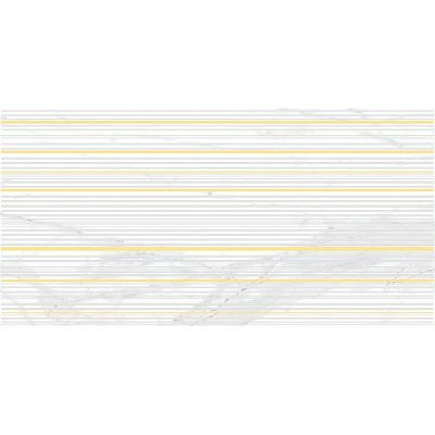 Olimpus Race Декор белый 25х50
