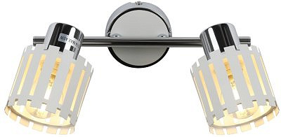 Светильник настенно-потолочный, поворотный, спот  7027-702 Liese 2x E14 40 Вт 