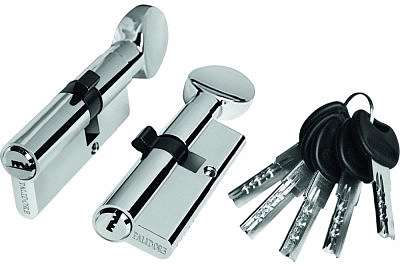 Цилиндр Arsenal  80  35/45C PC  ключ завертка  хром