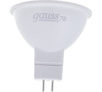 Лампа Gauss LED EL MR16  7W/6500 220V 