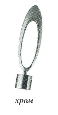 Наконечник Грация хром D16  16.01.14.200