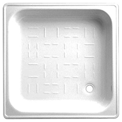 Поддон стальной BLB 70х70х13,5 квадратный рифленый