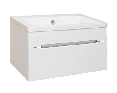 Тумба Парма 75 подвесная  1 ящик с умывальником Omega/ ОМЕГА  75 /RUNO 