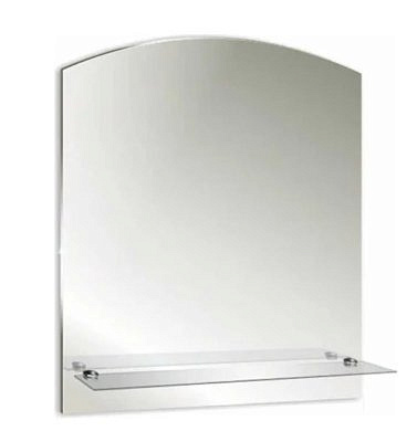 Зеркало Шанс 580*500 с полкой