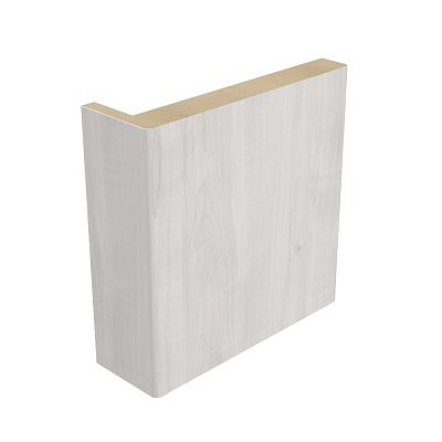 Наличник ALBERO Soft Touch Жемчужный плоский телескопический 70мм