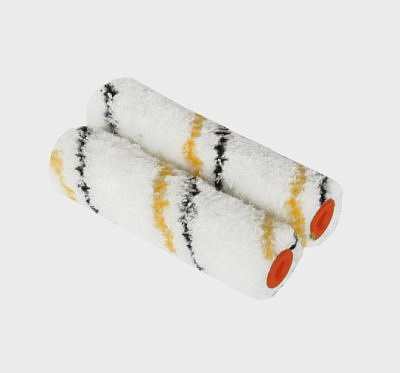 Мини-ролик DECOR "Black Edition" микрофибра 2шт 60мм 250-0050