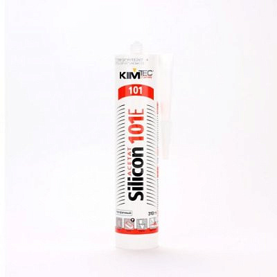 Герметик силиконовый прозрачный KIMTEC (101Е) 280мл