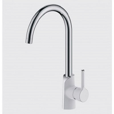 Смеситель для кухни Gappo G4003-8 белый/хром.