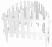 Забор декоративный "Винтаж",28*300 см,белый
