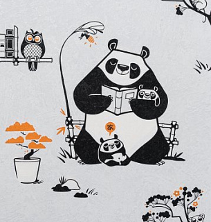 Обои Arteks 11234-02 Панды 1,06*10м   