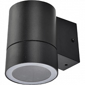 Светильник Ecola накладной 1*GX53 8003А прозрачный Цилиндр металл. черный 114х140х90