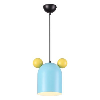 Подвес десткий Odeon Mickey 4732/1 ODL20 612 голубой, желтый GU10 5W 