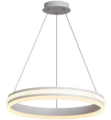 Светильник  светодиодный SHINING RING AL 588 белый 60w 4200 Lum  4000k,IP 20 41699